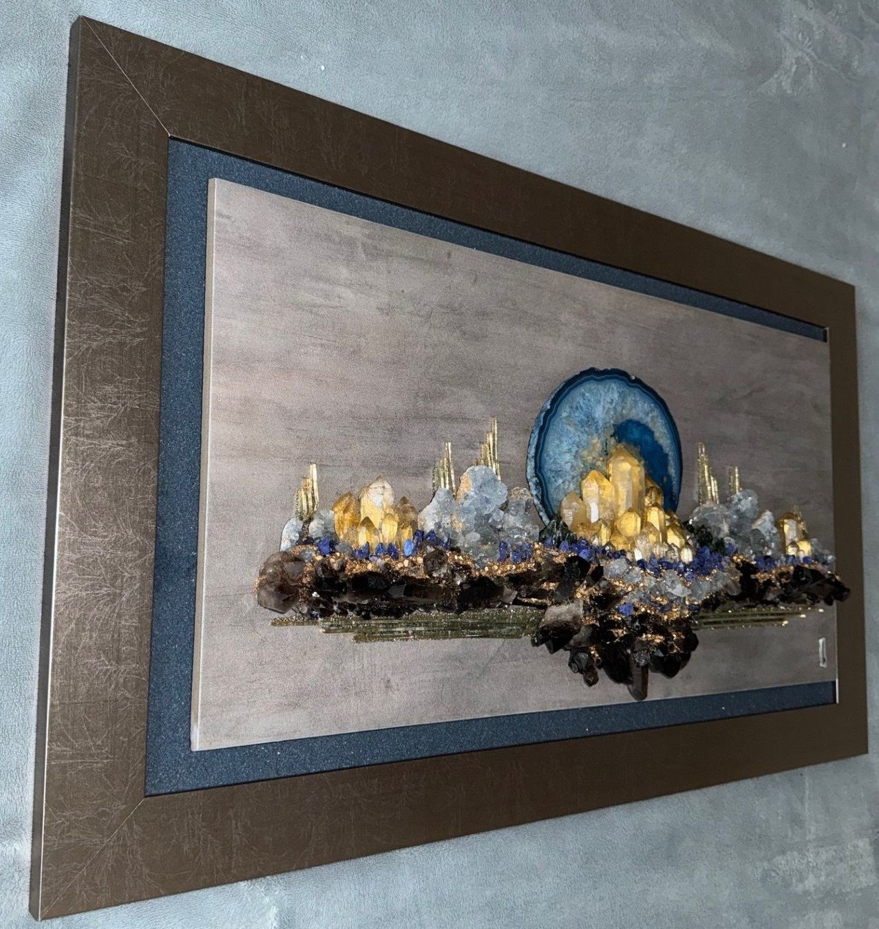 Minerali & Pietre curative: Dekoratives Mineralienbild ATLANTIS – Usato da Neuendorf venduto da kas_ntx7 2
