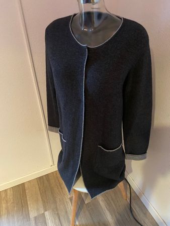 Hekla&Co Wollmantel mit Kashmir Grösse 40