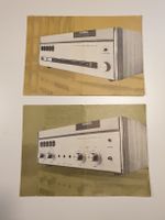 Revox Stereo Receiver A76, Verstärker A78 Prospekte
