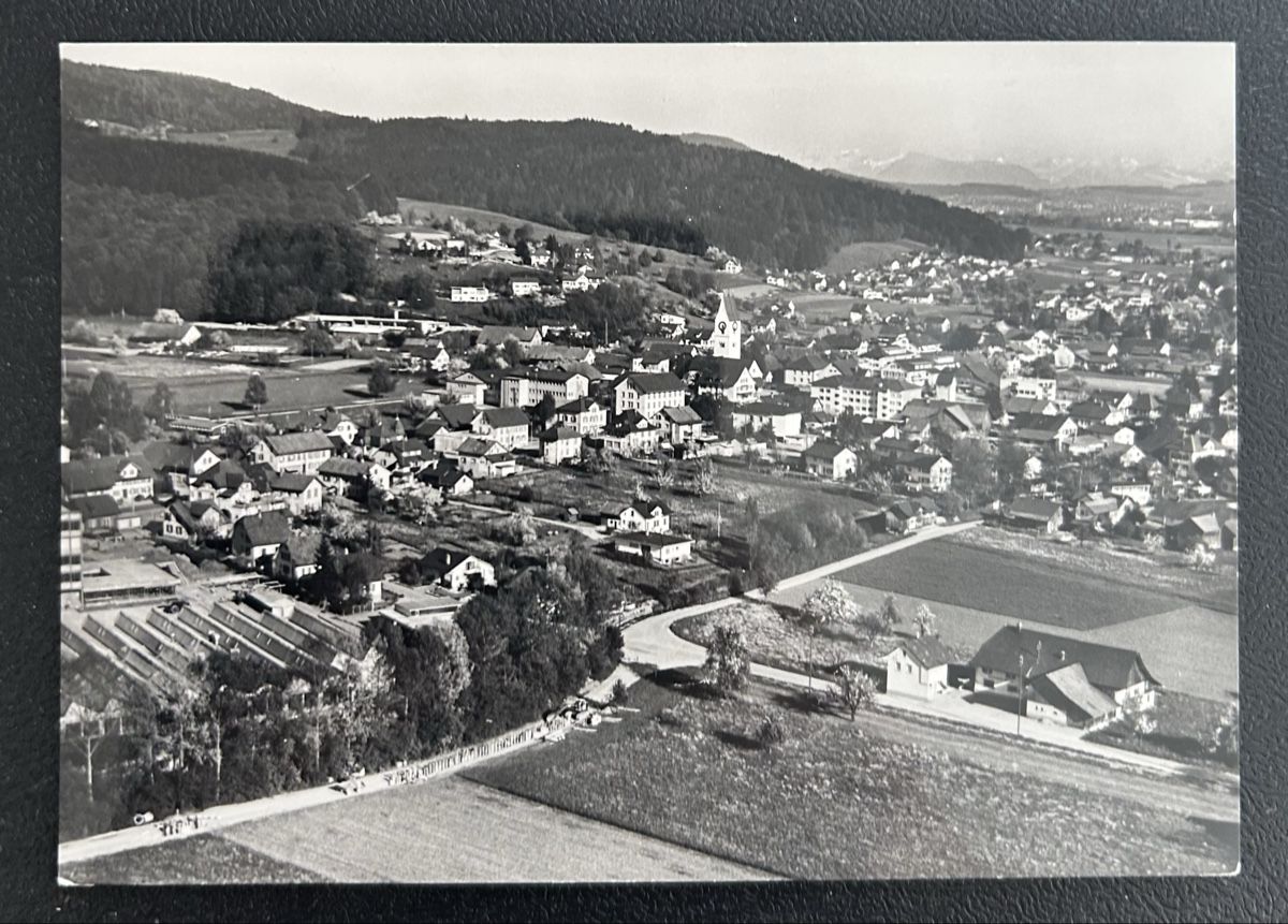 Cartoline postali: Flugaufnahme Unterkulm  – Usato da Horw venduto da Tellbub