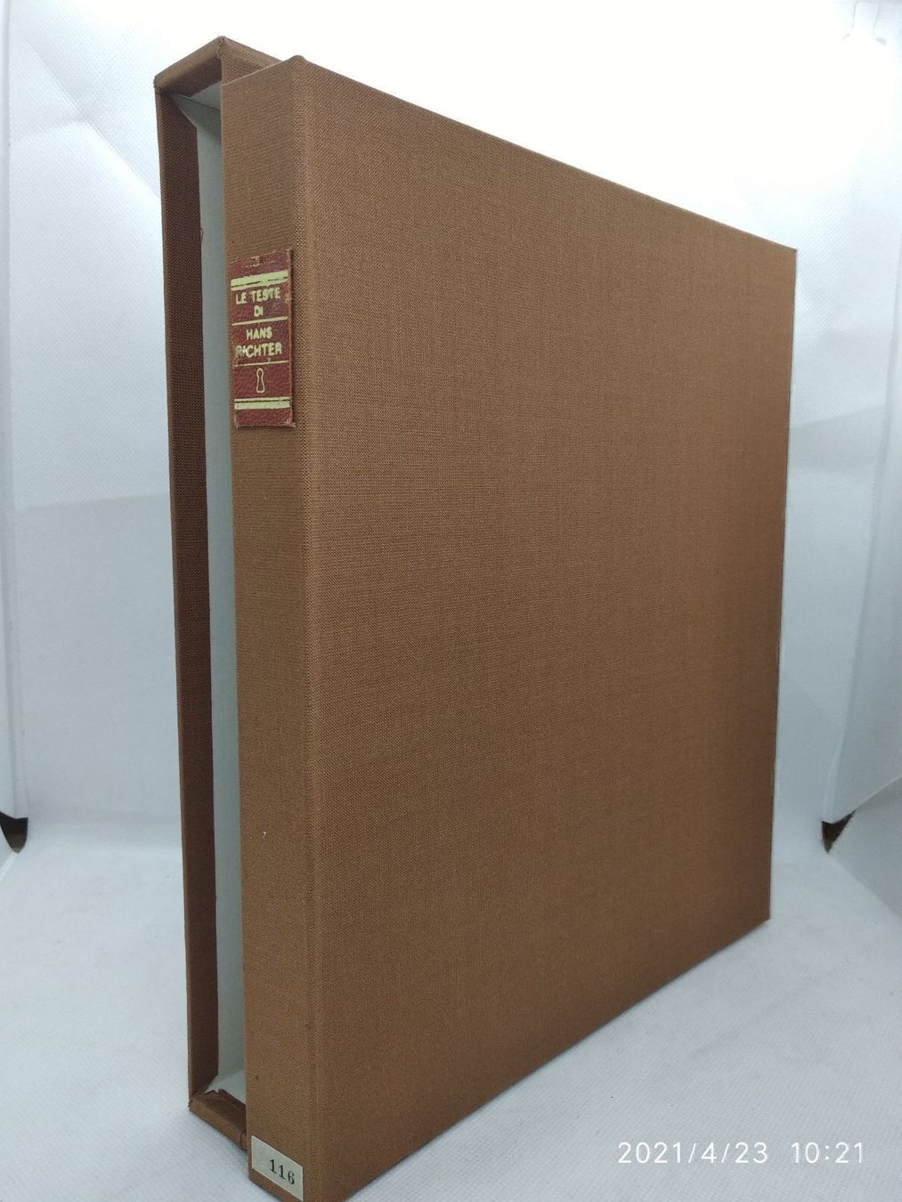 Libri: HANS RICHTER 1977 – Usato da Goldach venduto da Gaip 2