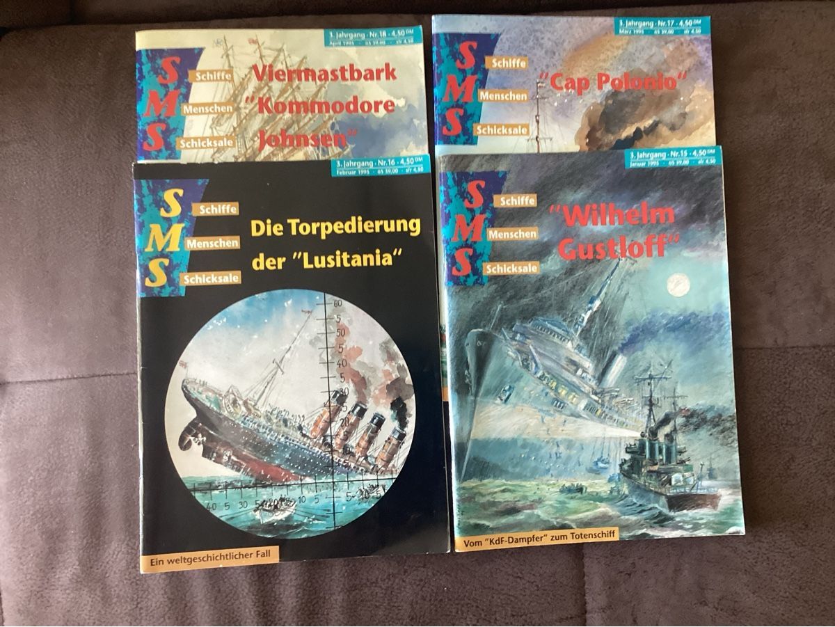 Riviste & Magazine: 4 Hefte Schiffe Menschen Schicksale – Usato da Rudolfstetten venduto da Gwyneth2