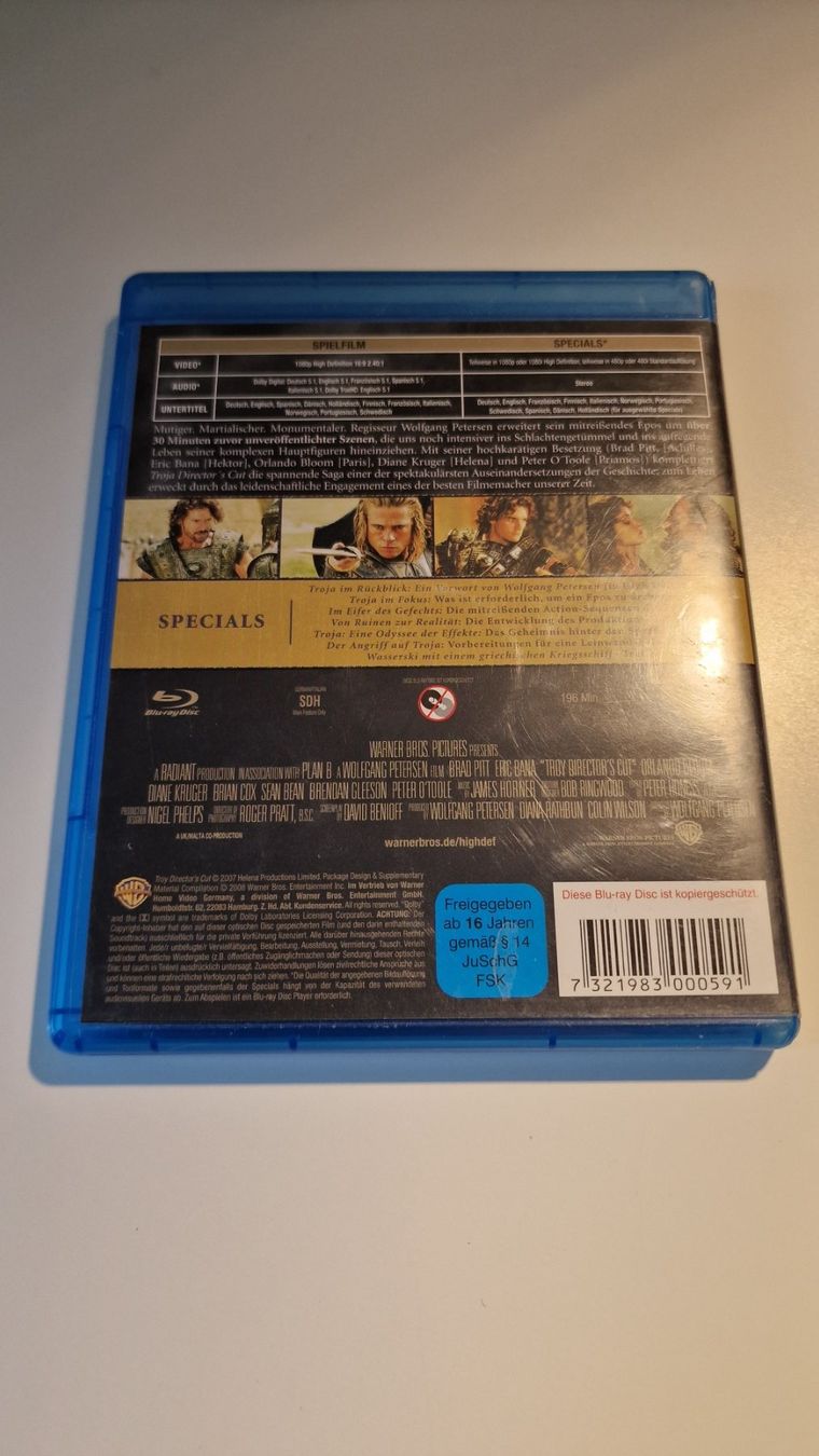 Tutti i DVDs: Troja Blue Ray – Usato da Sempach Station venduto da SwissRolli 2