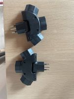 2 x 3‑fach‑Adapter für Schweizer Steckdosen