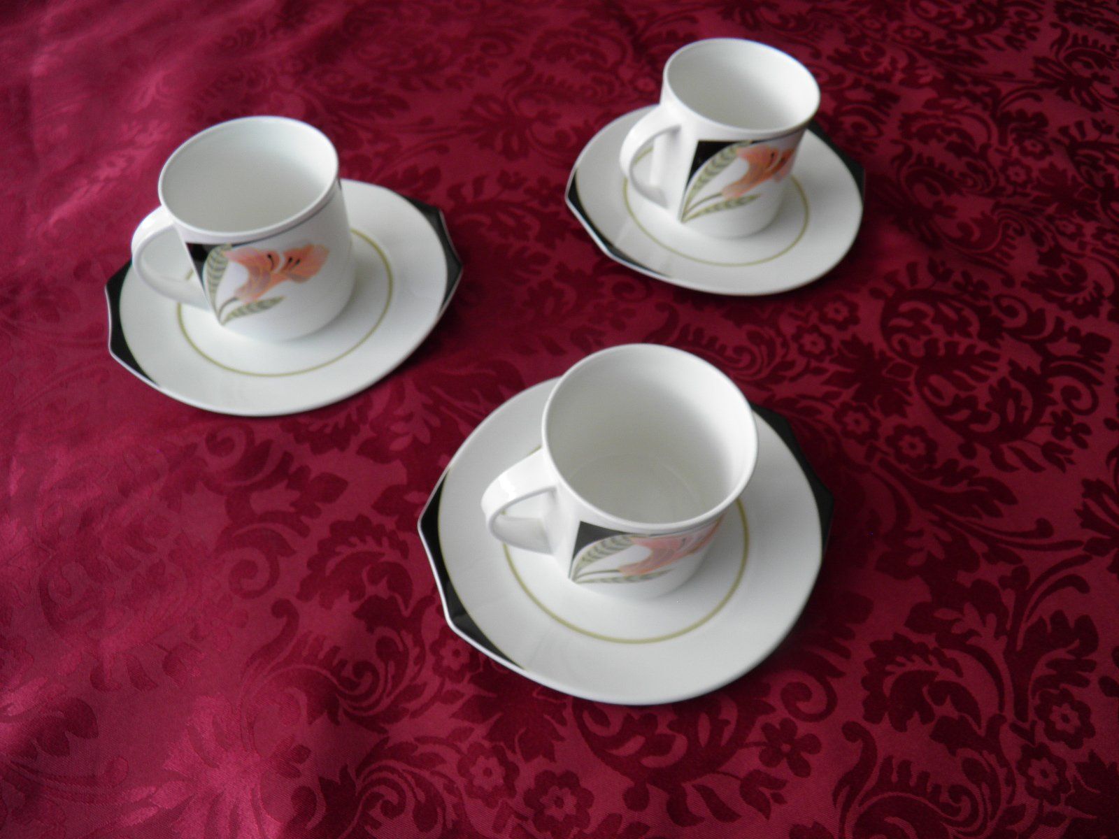 Villeroy & Boch Tazze: 3 Tassen "Iris" , Villeroy&Boch – Usato da Triesen FL venduto da Trigon 8