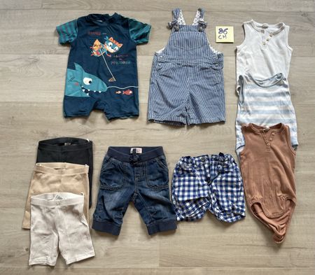 Sommerpaket Jungen Gr. 86 – 10 Teile – Petit Bateau, etc