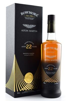 Bowmore Spirituosen: Bowmore 22 Jahre Aston Martin Masters Selection – Neu und originalverpackt aus Deitingen von Gold-Delikatessen