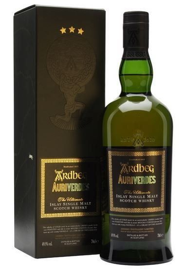 Ardbeg Bevande alcoliche: Ardbeg Auriverdes 2014 – Nuovo e nell'imballaggio originale da Deitingen venduto da Delikatessengold1