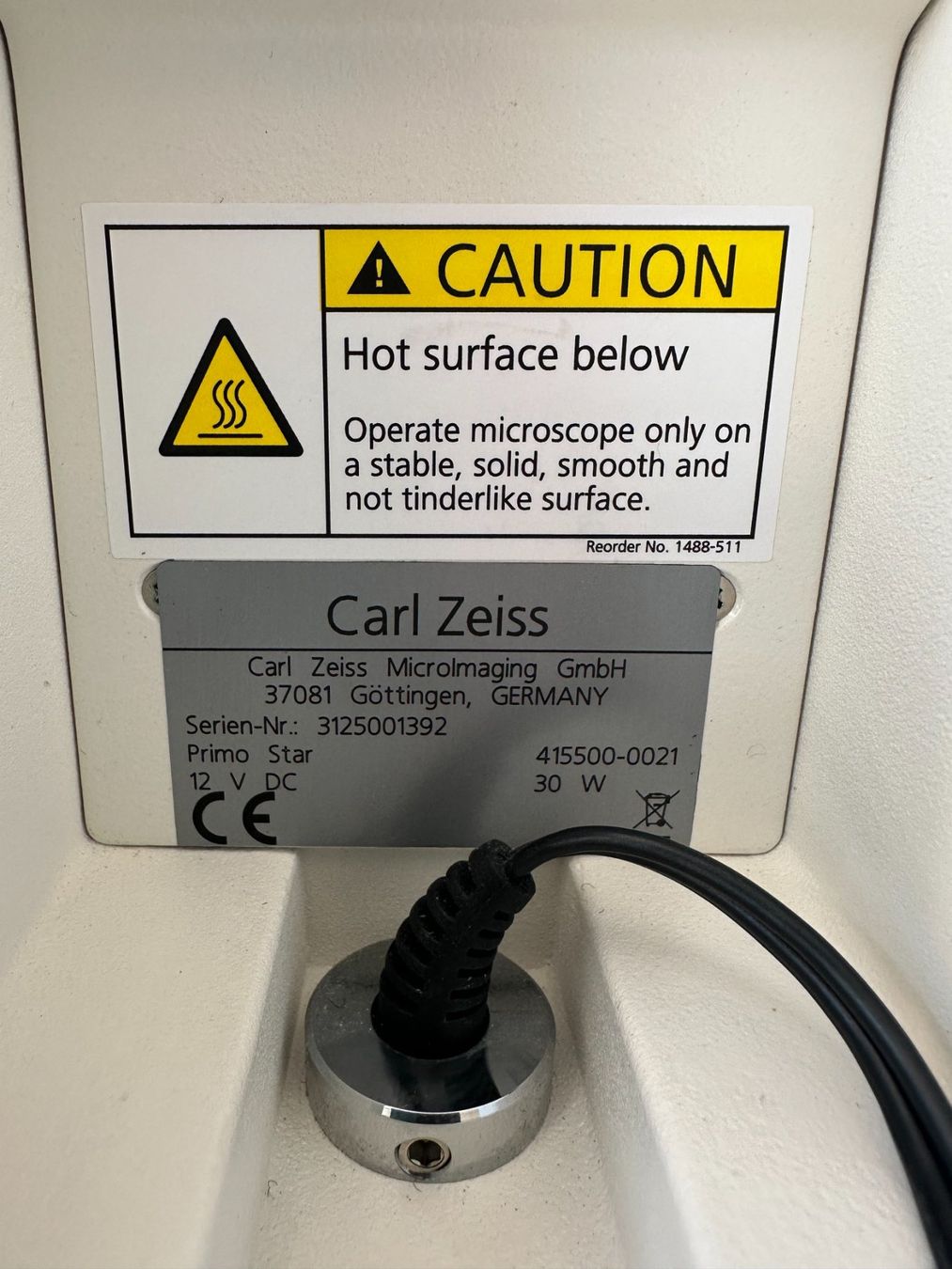 Zeiss Microscopi: Microscope professionnel ZEISS Primo Star trinoculaire + cam – Usato da Payerne venduto da id-elektro 5