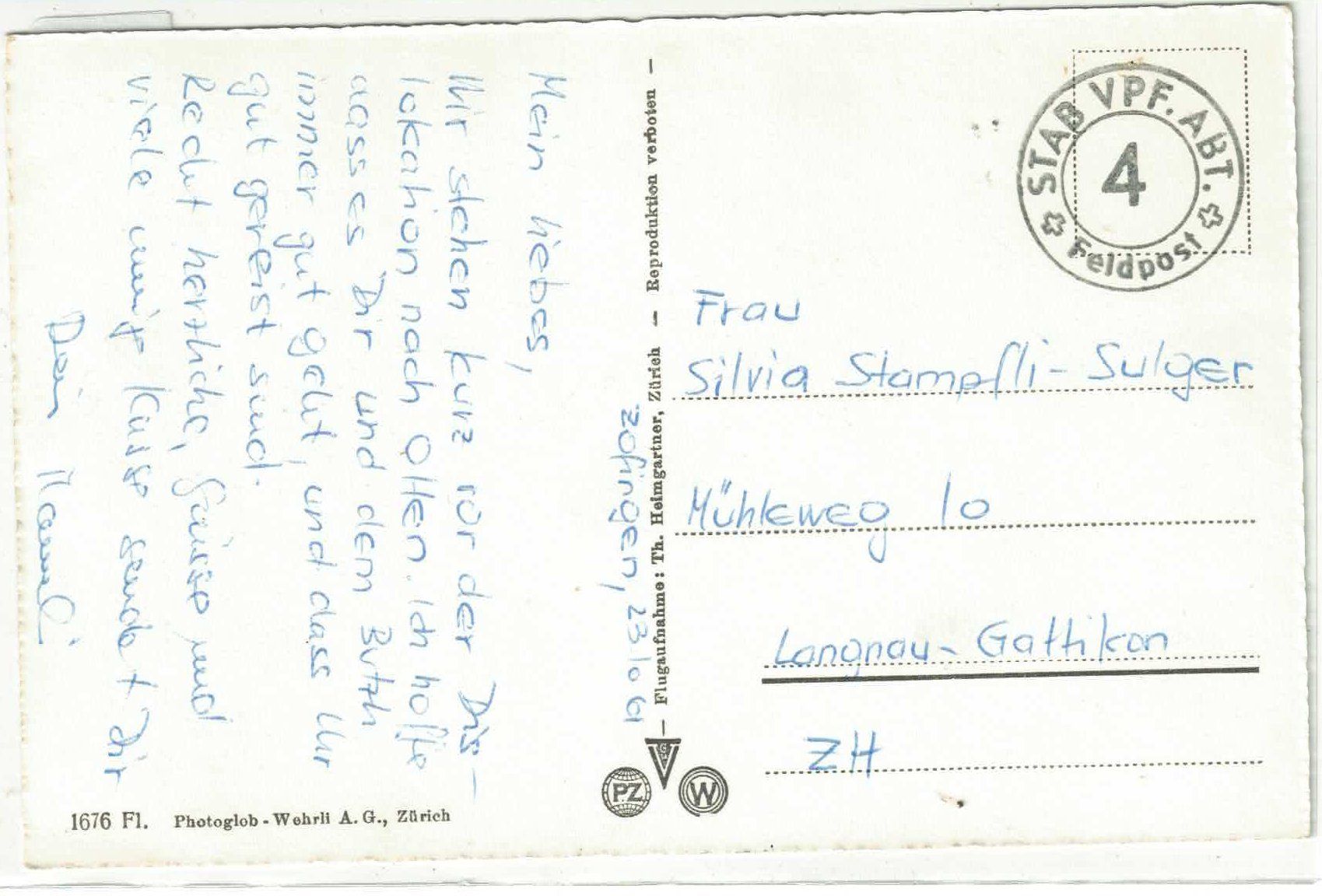 Cartes postales: Zofingen - Flugaufnahme – D'occasion à Ettingen par Kartenplanet 1