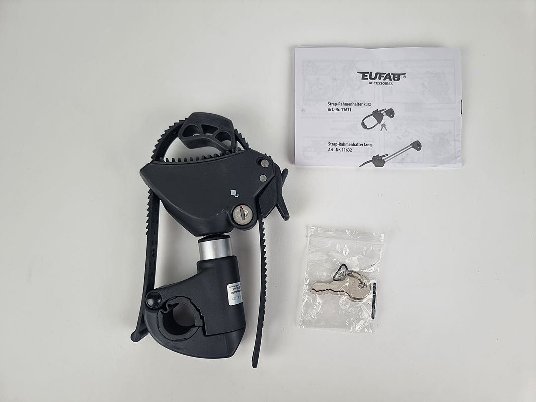 Eufab Supports de vélo: EUFAB Abnehmbarer Strap-Rahmenhalter – Neuf (Voir description) à Urtenen-Schönbühl par Restwert_Schoenbuehl