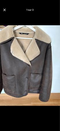 Veste Zara style aviateur
