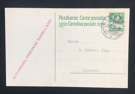 POSTKARTE 1923