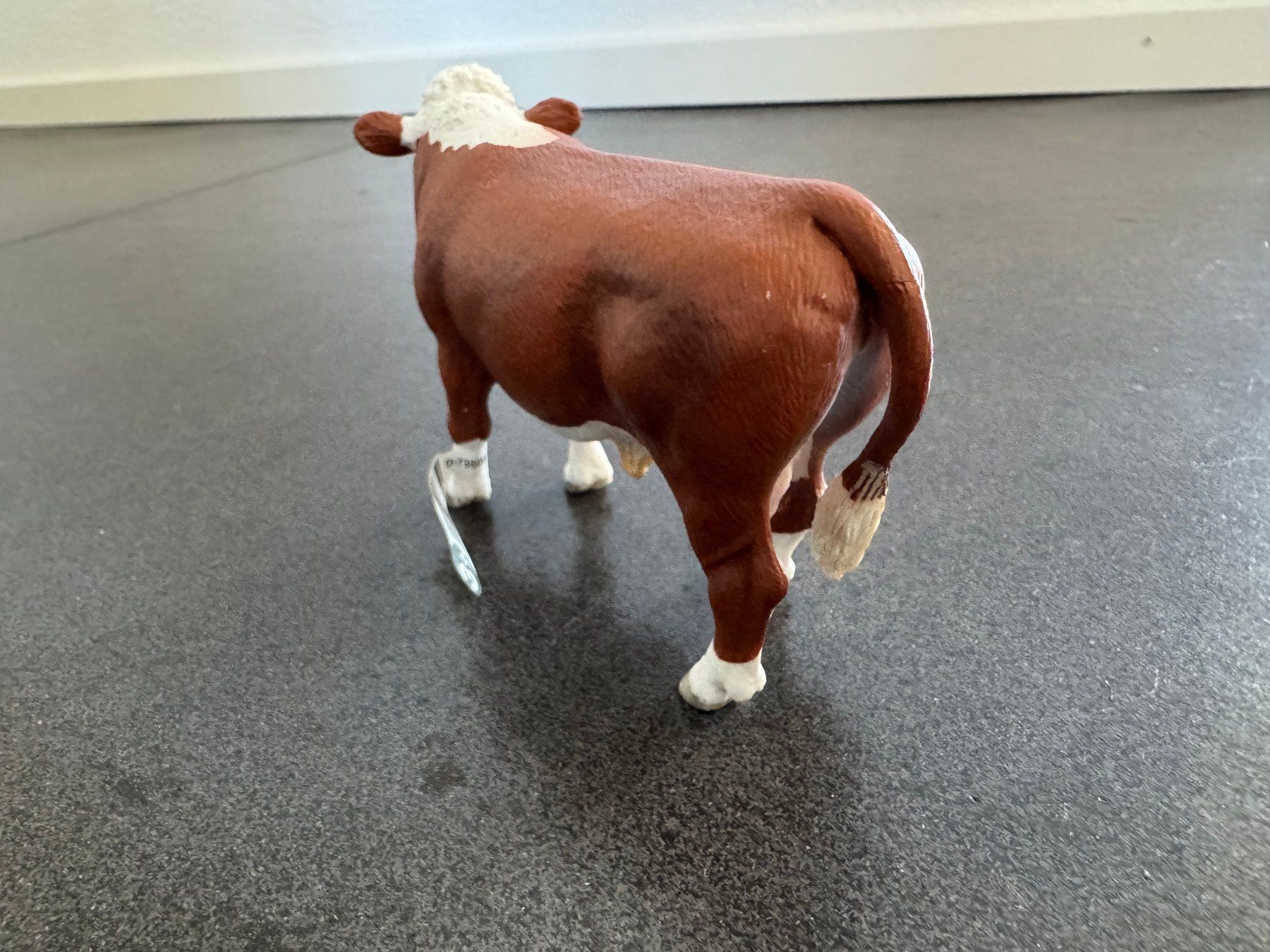 Schleich Statuette: Schleich 13763 "Hereford Bulle "2008" Kunstsofffigur – Usato da Fribourg venduto da tschjoly 3