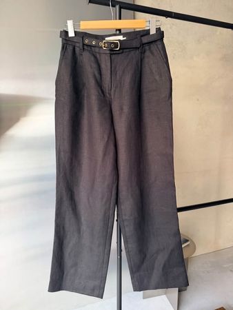 Zimmermann Linen Black Pants [rrp$490]