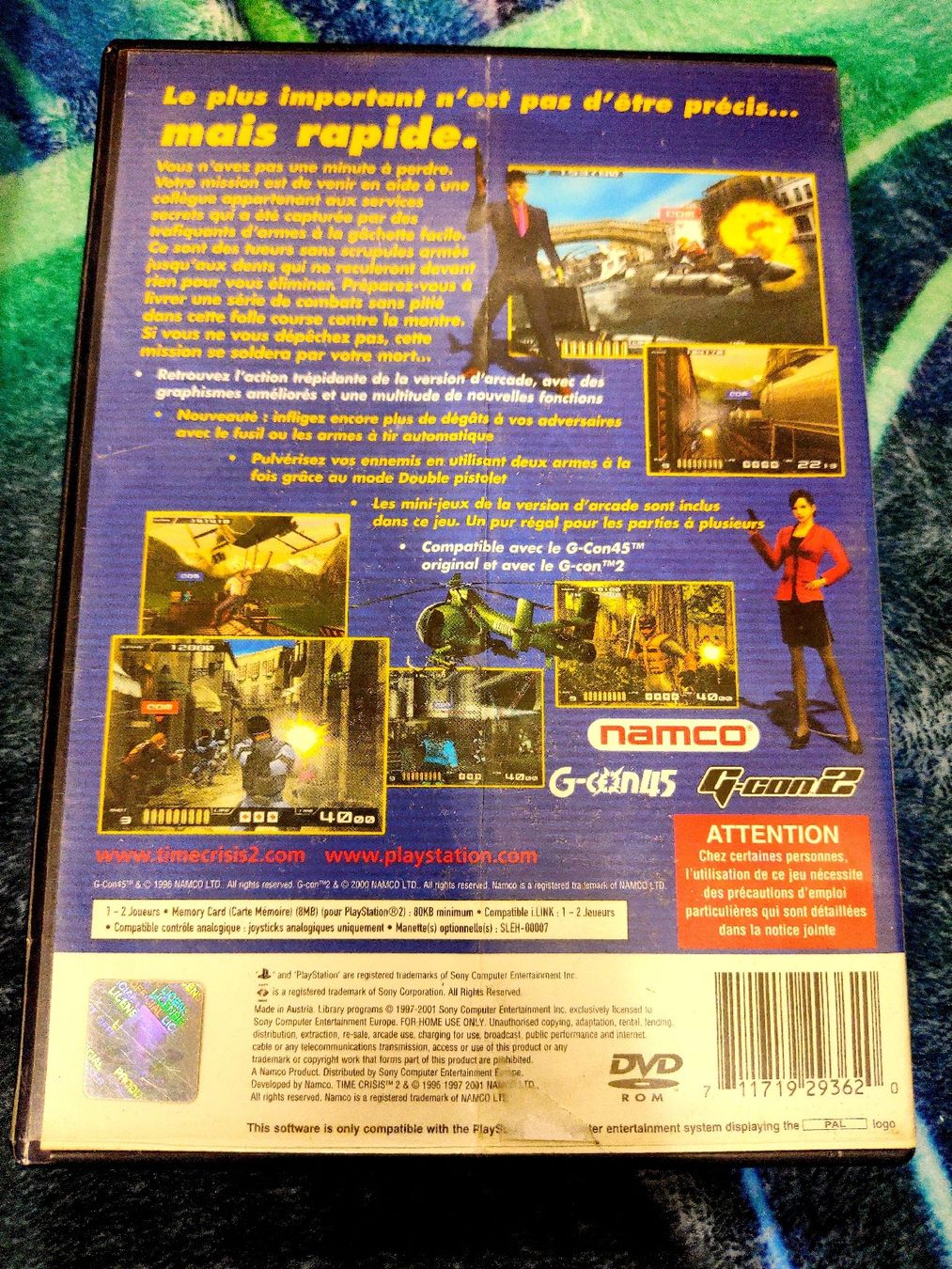 Sony Giochi: Jeu PlayStation 2 Time Crisis II - – Usato da Fribourg venduto da PastGame 1