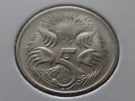 AUSTRALIA  5  Cents  2002