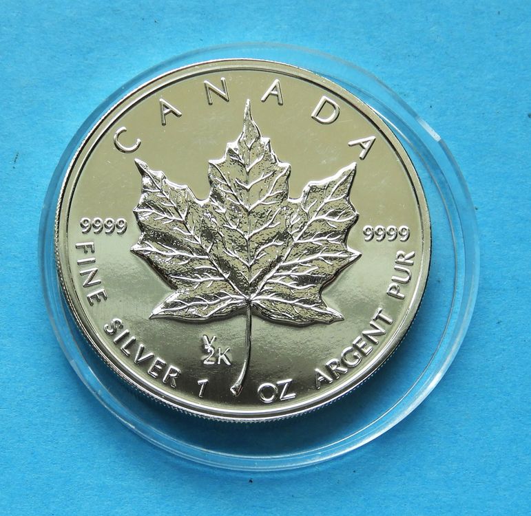 Canada Maple Leaf Oz Silber Privy Y K In Kapsel Kaufen Auf