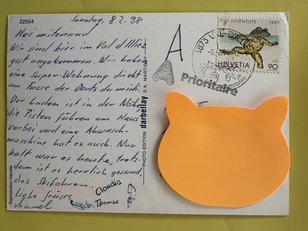 Cartoline postali: AK von Les Crosets – Usato da Rümlang venduto da Kartenpost1 1