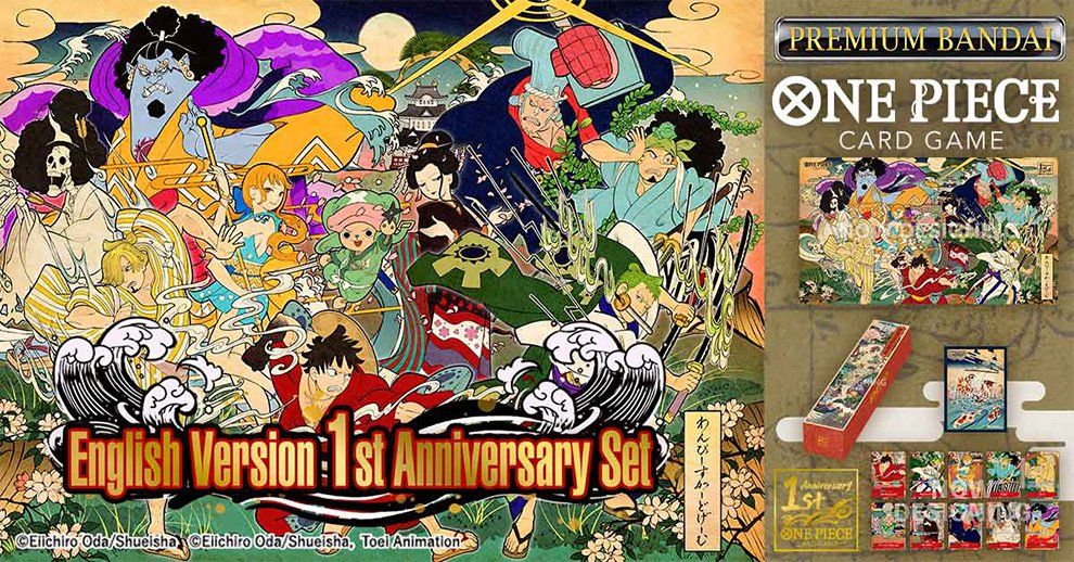 Bandai Sammelbilder & Trading cards: PREMIUM - ONE PIECE 1st Anniversary Set BANDAI ENG Version – Neu und originalverpackt aus Opfikon von Yoshis_World