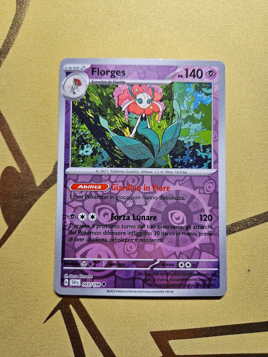 Pokémon Sammelbilder & Trading cards: Scarlet & Violet - Florges – Gebraucht aus Bellinzona von Pokemarco