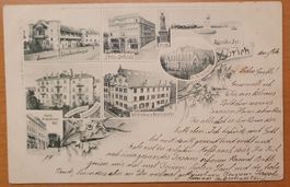 Zürich 1899 - 8 Ansichtskarten - TOP