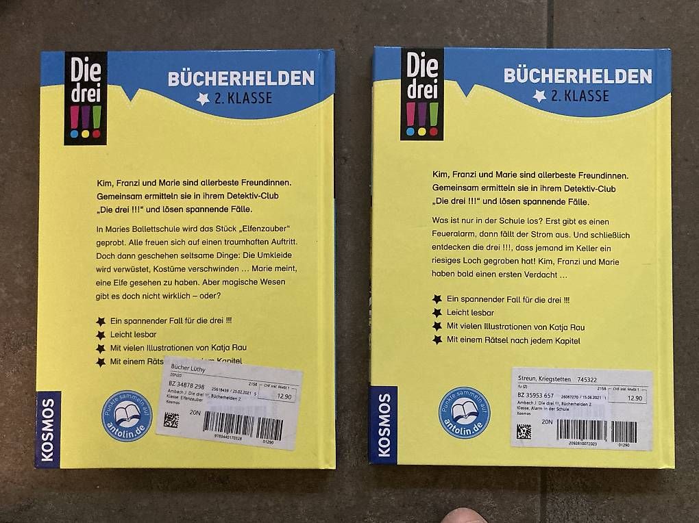 Bücher: Die drei !!! Vier Bände – Gebraucht aus Oekingen von Thecrow78 3