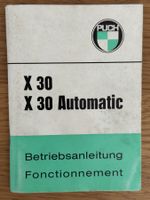 Puch X30 / X30 Automatic Original 1. Auflage DE/FR