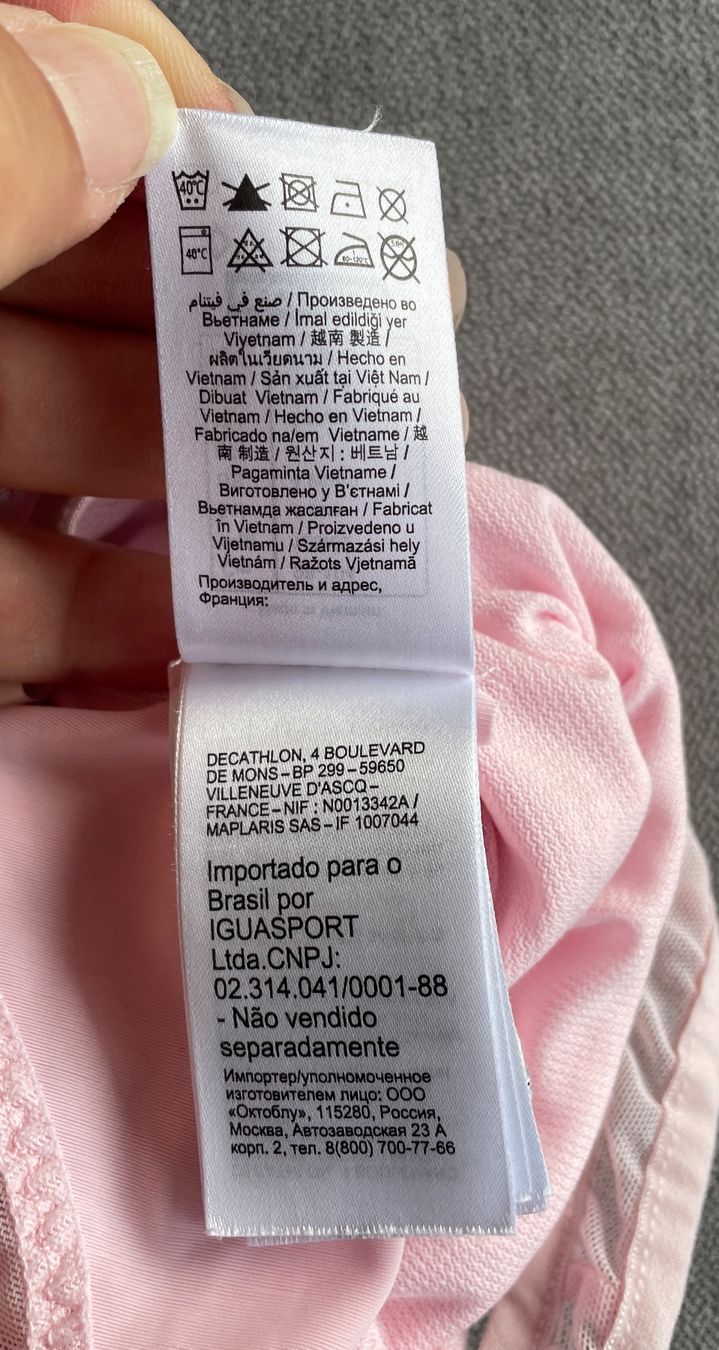 Decathlon Costumi da bagno & Bikini: Badekleid/ Badeanzug rosa, Grösse 98-104 – Usato da Gümligen venduto da soleil149 4