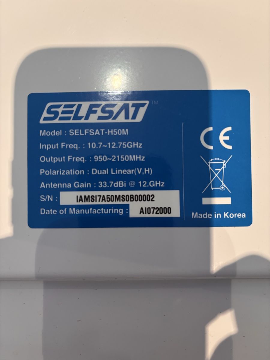 Parabola satellitare: Satellitenantenne SELFSAT-H50M komplett – Nuovo (secondo la descrizione) da Schwarzenburg venduto da Probo89 4