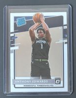 NBA Anthony Edwards 2020-21 Donruss Optic Rated Rookie