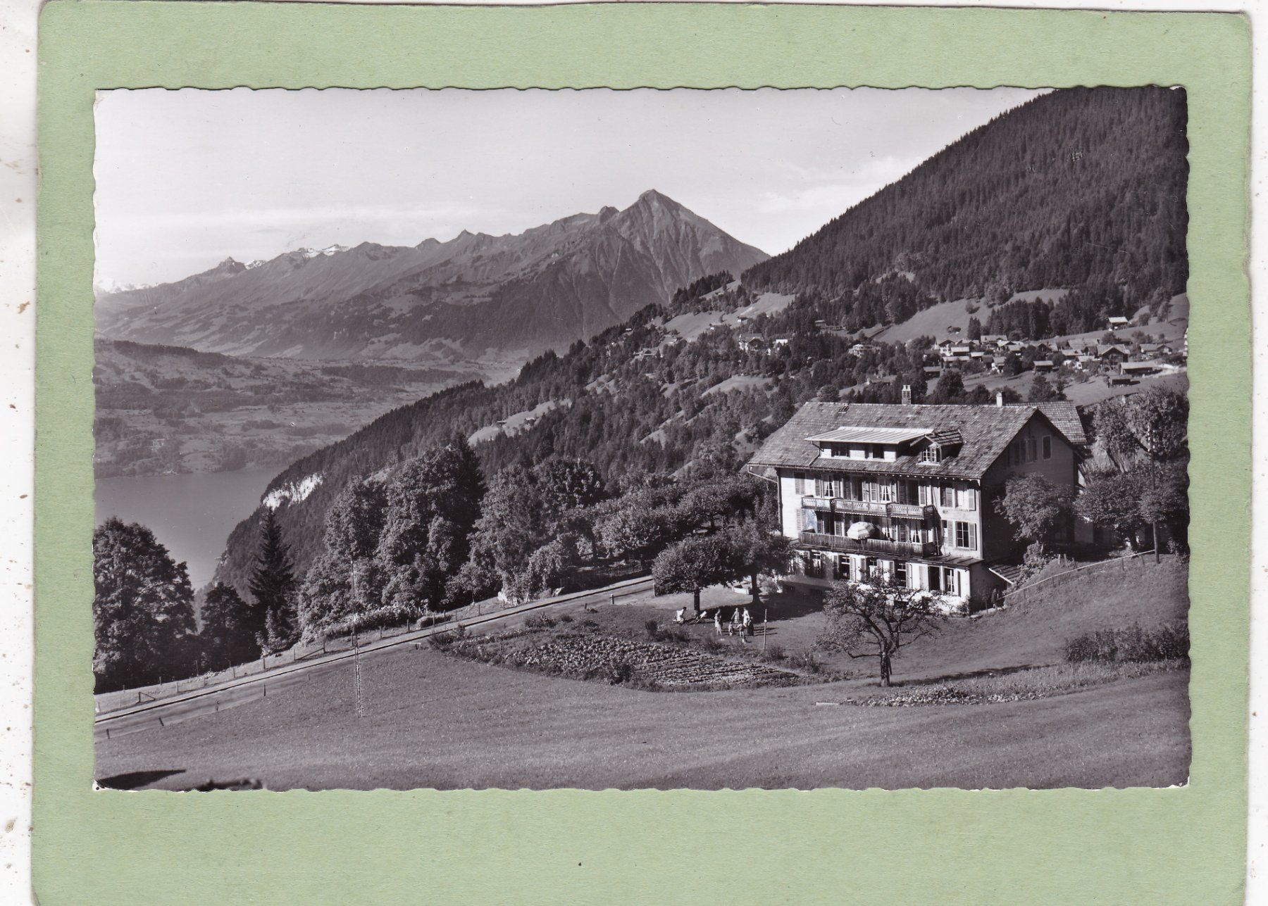 Ansichtskarten: Beatenberg Kinderheim des Alpes 1956 – Gebraucht aus Herisau von Lisegrat2008