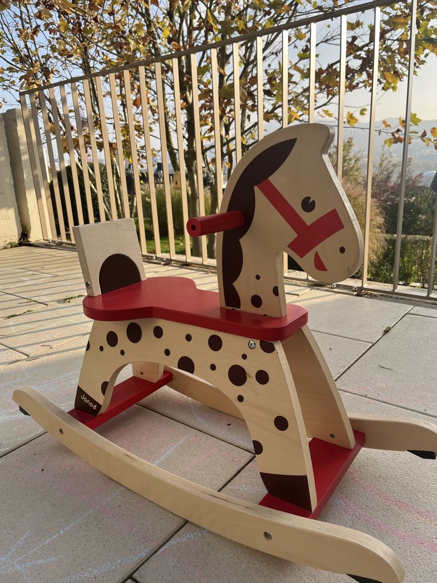 Janod Giocattoli: Janod Schaukelpferd Holzpferd – Usato da Oberengstringen venduto da Baby_Fashion 3