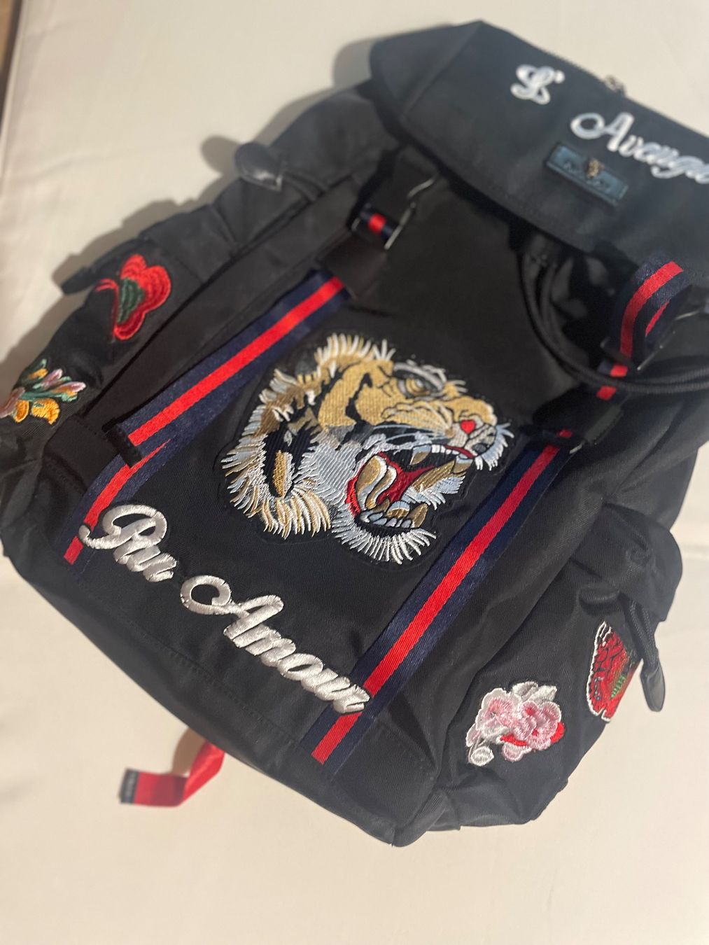 Zaini: Rucksack Gucci Tiger gestickt neu – Nuovo e nell'imballaggio originale da Stäfa venduto da san_mk9j