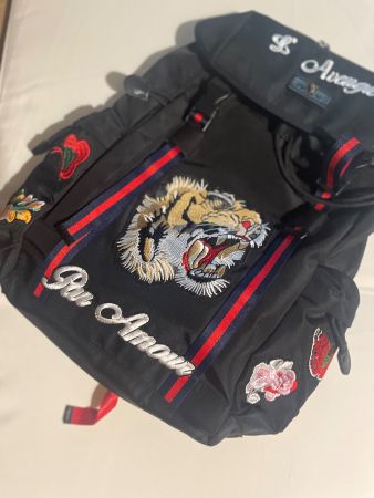 Rucksack Gucci Tiger gestickt neu