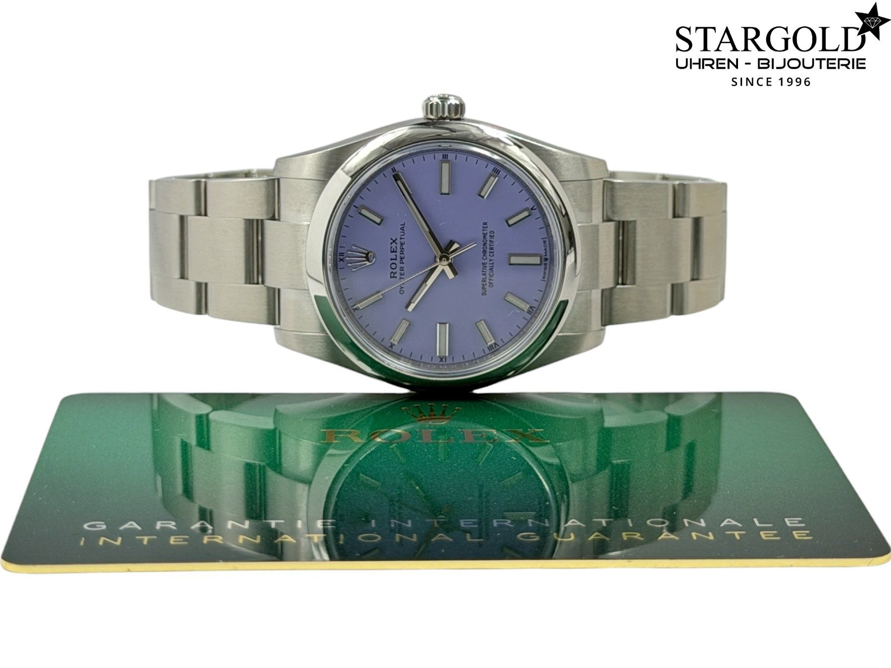Rolex Orologi: Rolex Oyster Perpetual 34 - 124200 – Usato da Zürich venduto da Stargold-Uhren 8