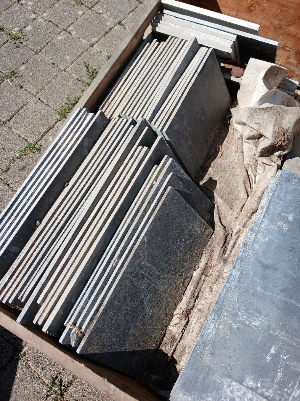 Rivestimenti per pavimenti: Schiferplatten – Usato da gipf-oberfrick venduto da bubs88