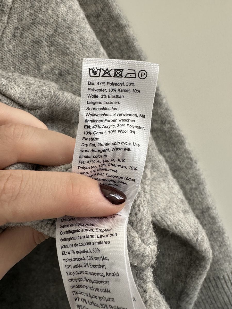Maglioni & Felpe: Grauer Strickpullover – Usato da Gachnang venduto da Michi1903 4