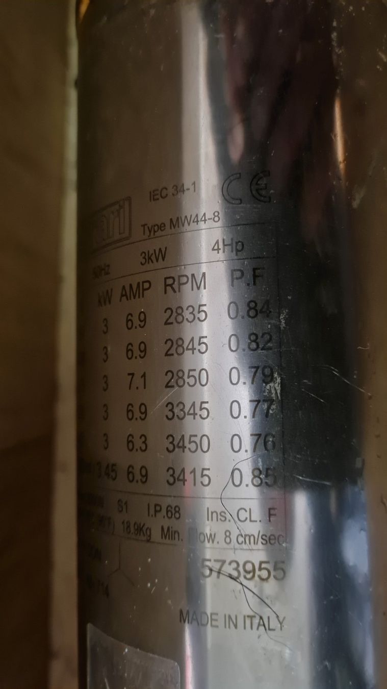 Pompe & Parti di ricambio: Tauchmotorpumpe 4" – Usato da Haldenstein venduto da Gigathlon4 1