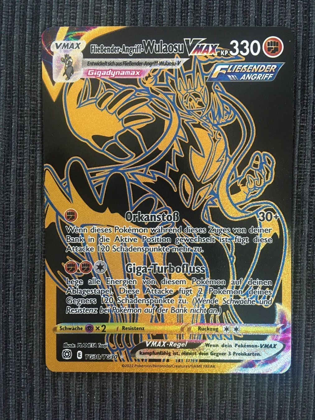 Pokémon Carte collezionabili: Pokemon Wulaosu Vmax Brilliant Stars DE – Nuovo (secondo la descrizione) da Wabern venduto da Collectfun