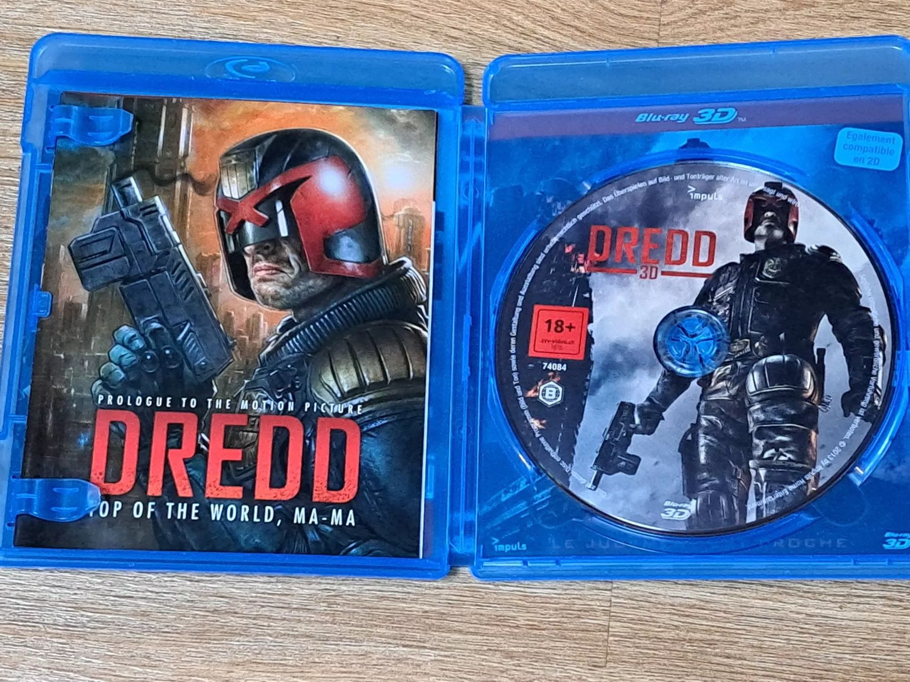 Tutti i DVDs: Blu-ray DREDD, Judgement is coming. 3D + 2D – Nuovo (secondo la descrizione) da Unterseen venduto da Kanica 7