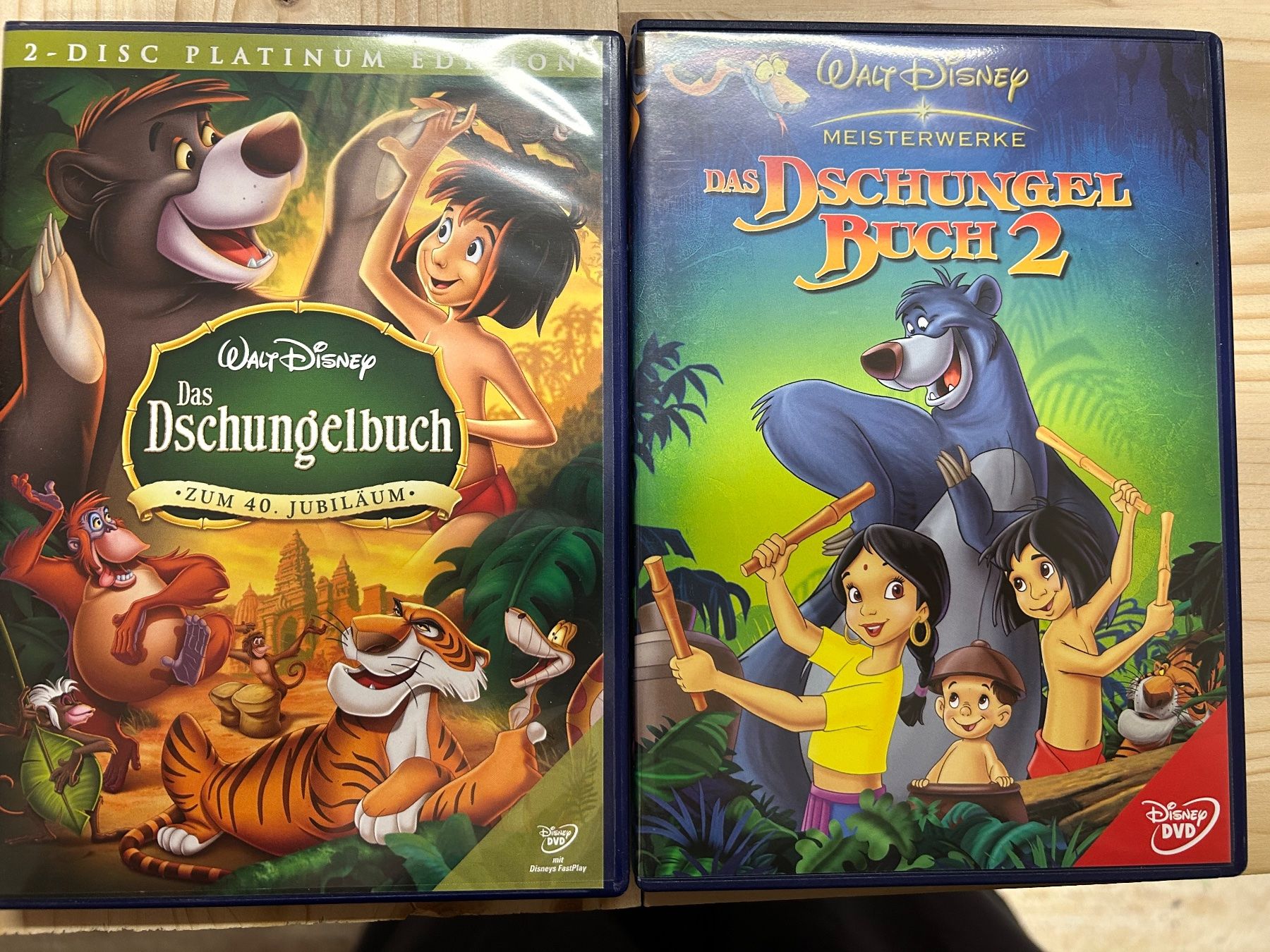 Alle DVDs: Disney: Das Dschungelbuch 1 und 2 – Gebraucht aus Bassersdorf von Winti8406