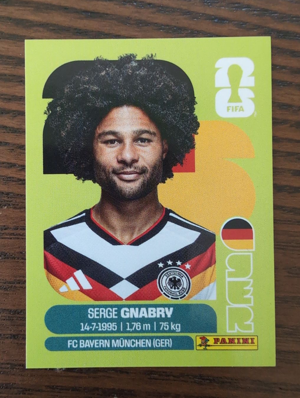 Panini Carte collezionabili: Ger 16 panini wm sticker 26 serge gnabry – Nuovo (secondo la descrizione) da Zürich venduto da Rolup