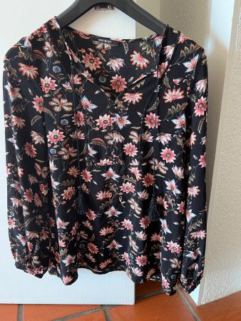 Bluse von Navyboot mit Blumenmuster, Grösse 36