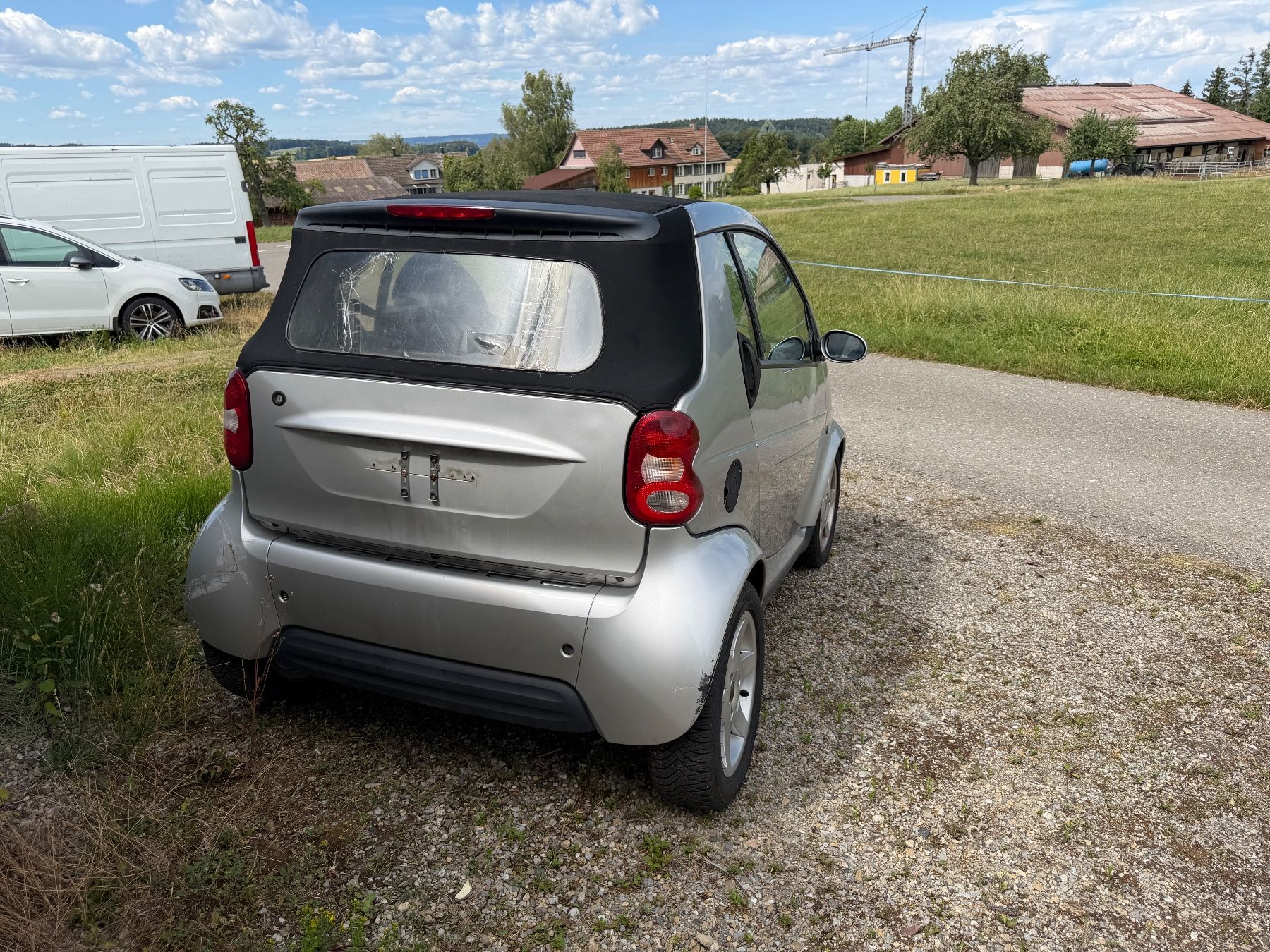 Smart Autos: Smart Micro Compact Car Cabrio – Gebraucht aus Tobel von Automobile-Tobelklg 4