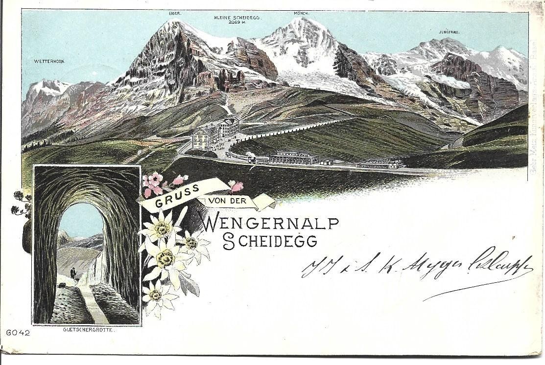 Cartes postales: AK Litho Scheidegg – D'occasion à Appenzell par mai25