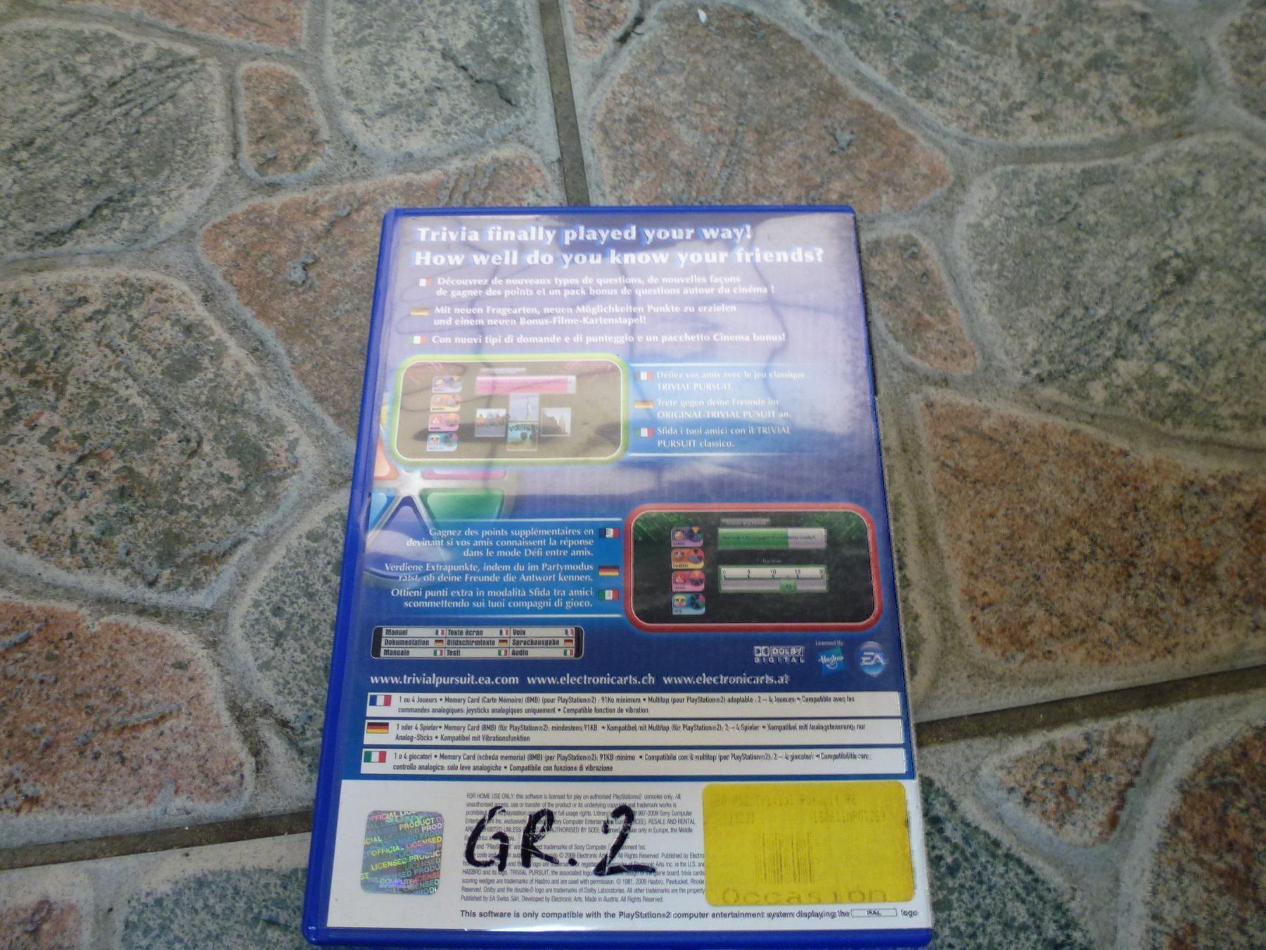 Spiele: Trivial Pursuit PS2 – Gebraucht aus Olten von Disc-Ausverkauf 2