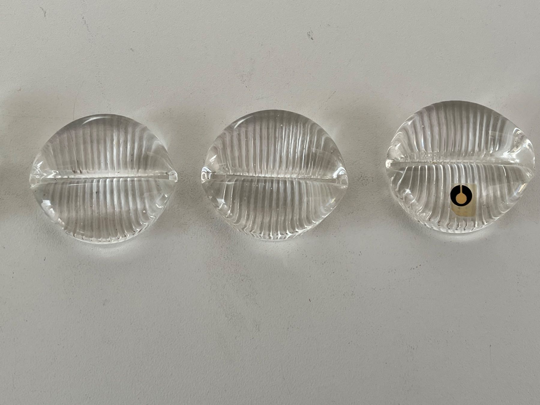 Bicchieri: Vintage Messerbank / Kartenhalter aus Glas – Usato da Wetzikon ZH venduto da seli03 6