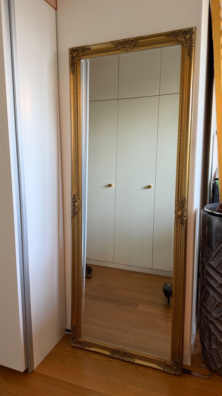 Specchi: Spiegel Gold Barock Stil antik mit Rahmen lang – Usato da Zürich venduto da hel_nm8s