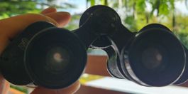Binoculars Black Brand EWF Used Condition